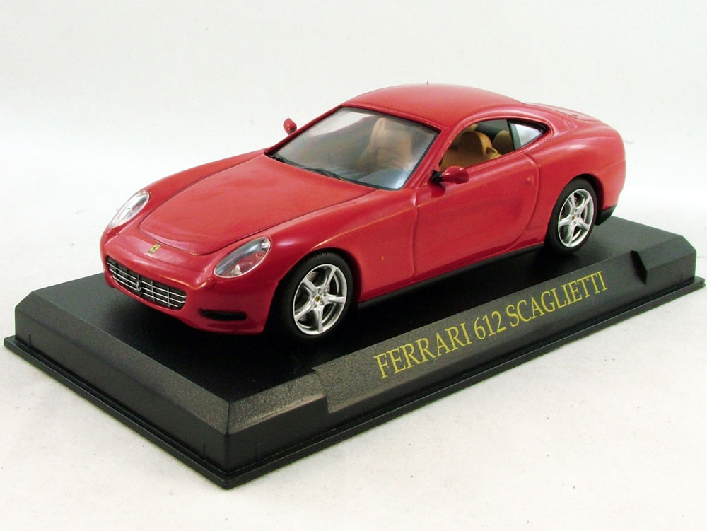 1:43 FERRARI 612 Scaglietti, Ferrari Collection 37, red - FC037