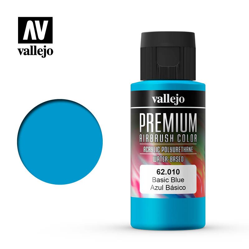 Краска акрил-уретановая 'Premium Color' Синий основной/Basic Blue - 62010