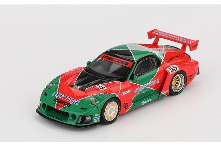 1:64 MAZDA RX-7 LB-Super Silhouette 787B №55, orange/green - MGT00990-RBL