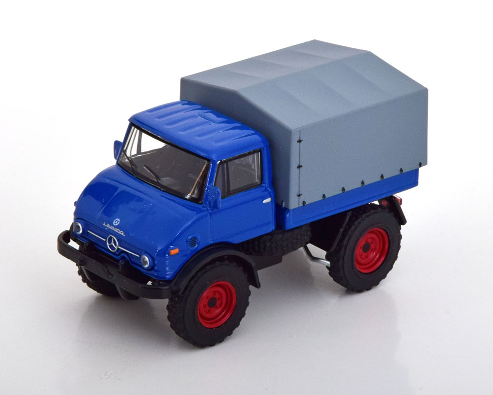 1:64 MERCEDES-BENZ Unimog U406, blue grey - 452034000