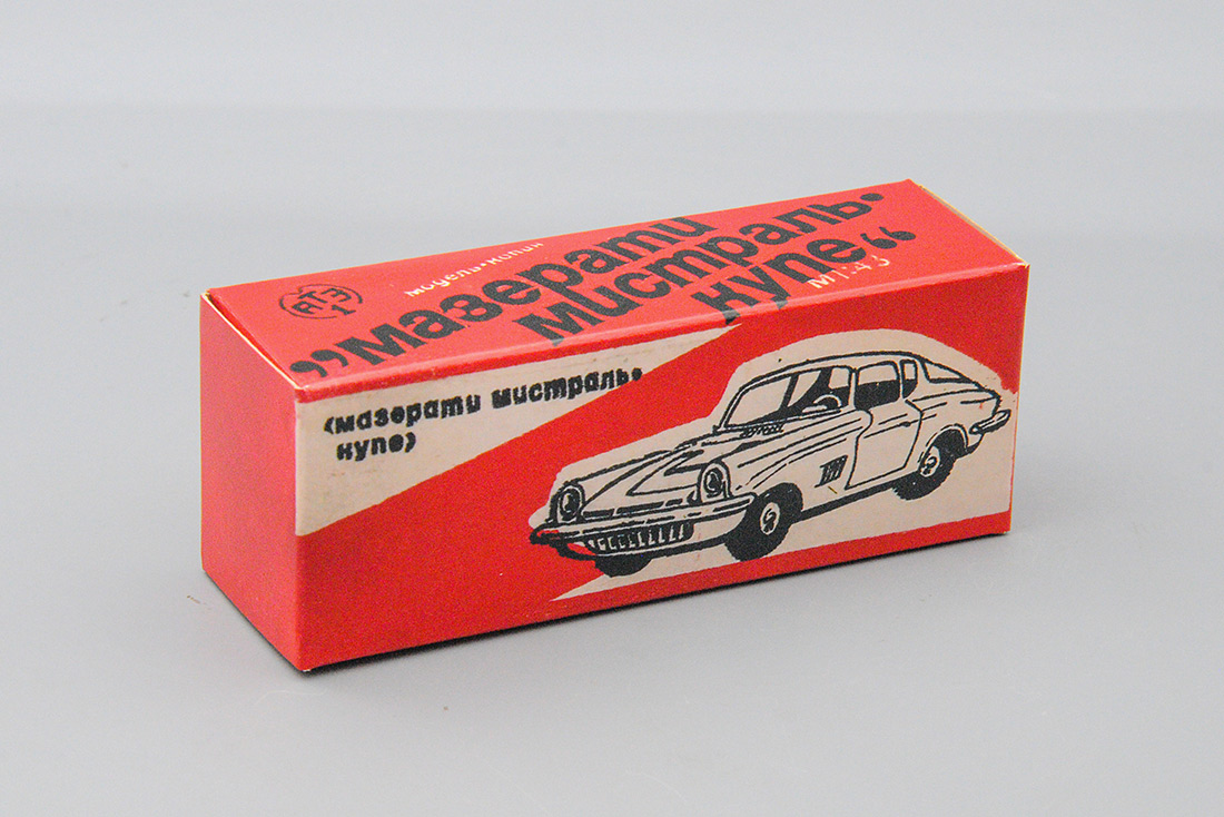 1:43 Коробка Мазерати Мистраль (репринт) - KRB-025-MC