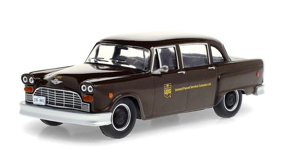 1:43 CHECKER TAXI CAB Parcel Delivery 'United Parcel Service (UPS) Canada Ltd' 1975 - 86196