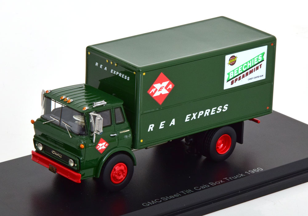 1:64 GMC Steel Tilt Cab REA Express (1960), green red - 64087