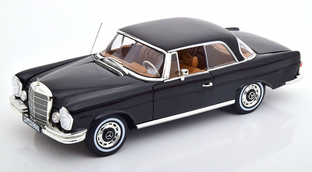 1:18 MERCEDES-BENZ 250 SE W111 Coupe (1969), black - 183758
