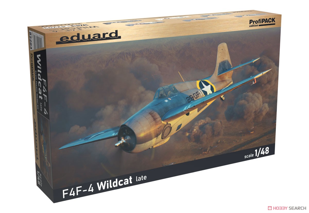 1:48 Сборная модель F4F-4 Wildcat Late - ProfiPACK Edition - 82203