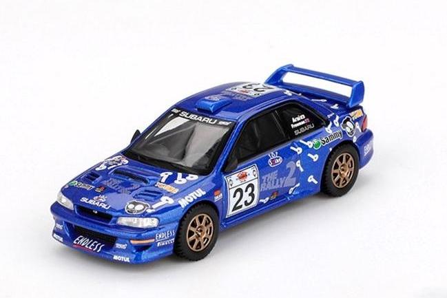 1:64 SUBARU Impreza S5 WRC99 №23 (2000), blue - MGT1078-BL