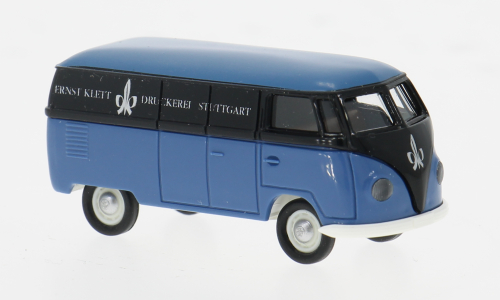 1:87 VOLKSWAGEN T1a Kasten Ernst Klett (1961). blue/black - 32073
