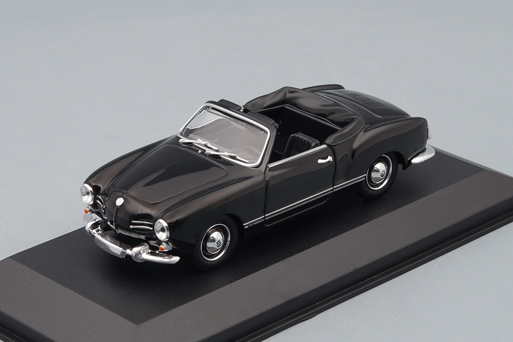 1:43 (Уценка!) VOLKSWAGEN KARMANN GHIA CABRIOLET - 1955 - BLACK - 940051030-Z1