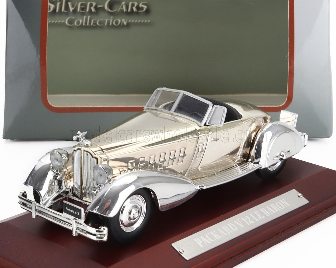 1:43 PACKARD V12 Le Baron (1934), Chrome - ACH002-ABSIC118