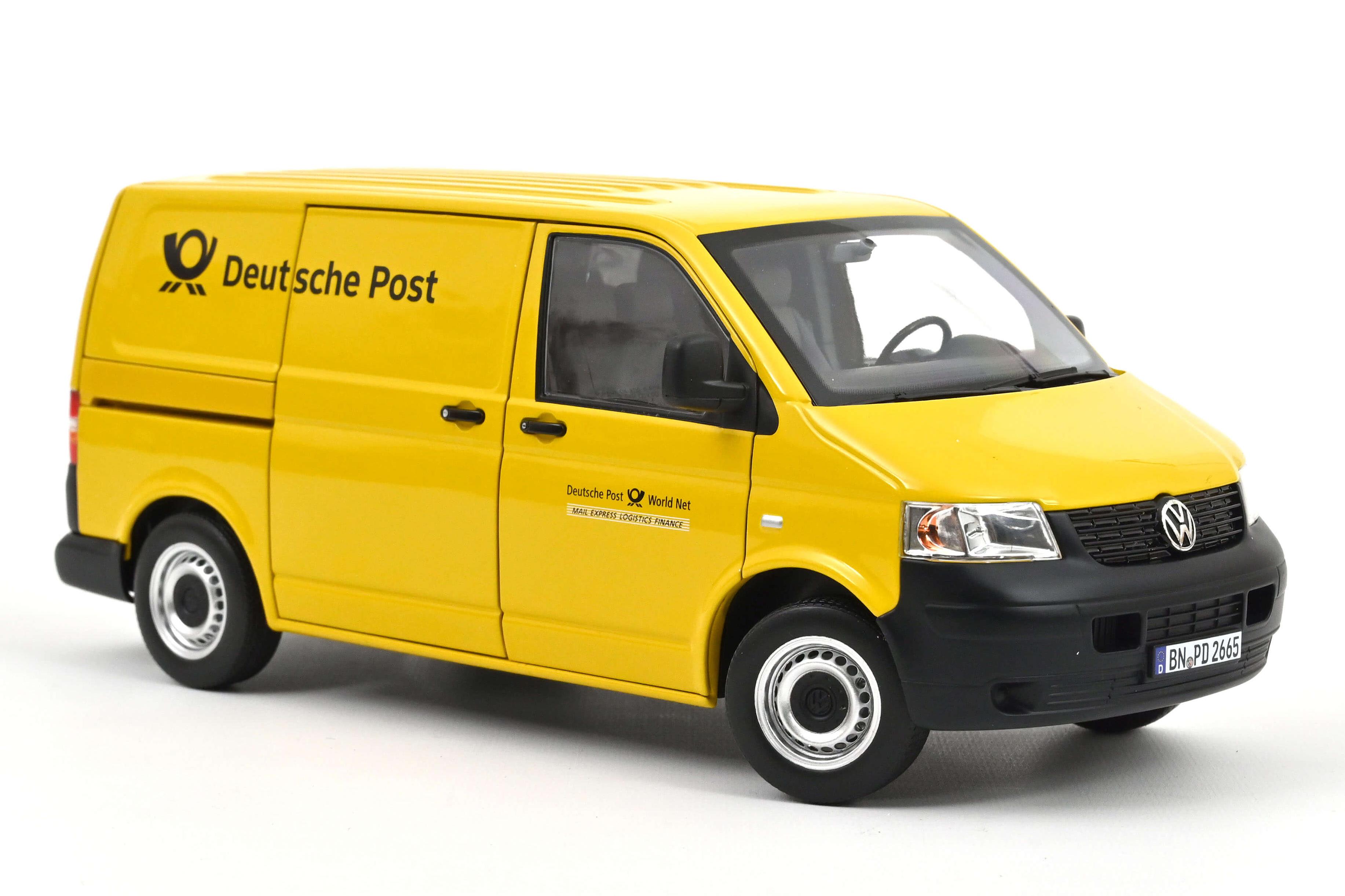 1:18 VOLKSWAGEN T5 VAN Transporter T5 (2003), yellow - 188617