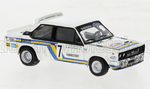 1:87 FIAT 131 Abarth Team Svenska Fiat №7 3rd Rally Montecarlo (1980) Bjorn Waldegaard - Hans Thorszelius, White - 22661