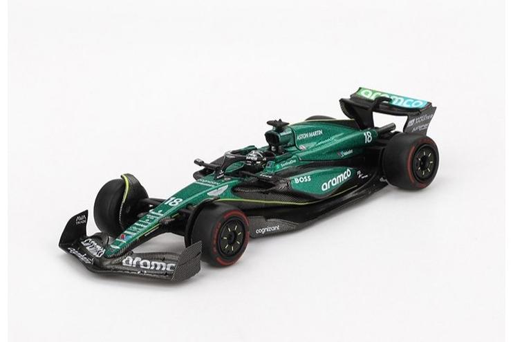 1:64 ASTON MARTIN AMR24 №18 GP F1 Bahrain Lance Stroll (2024) - MGT01001