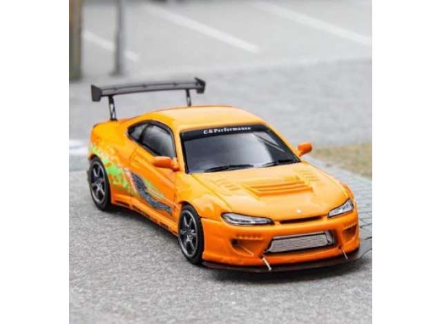 1:64 Nissan S15-FF, orange - FH003