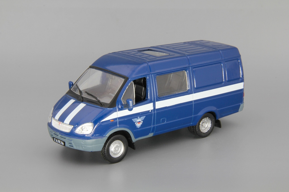 1:43 Горький 2705 Спецсвязь, Автомобиль на службе 19, синий - ANS019