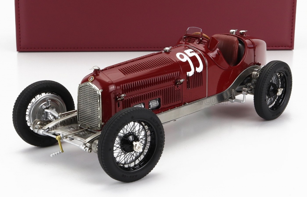 1:18 ALFA ROMEO F1 P3 N95 Winner Klausenrennen Gp (1932) R.Caracciola, Red - M224