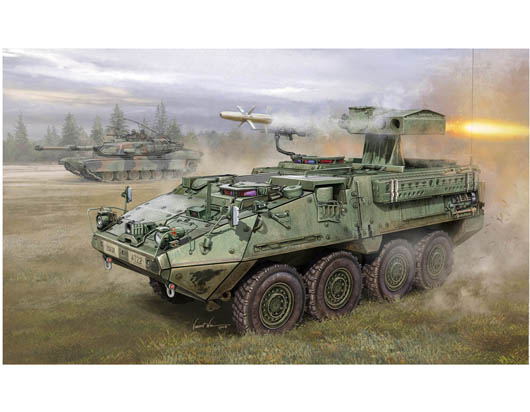 1:35 Сборная модель БТР М1134 'Страйкер' (ATGM) - 00399