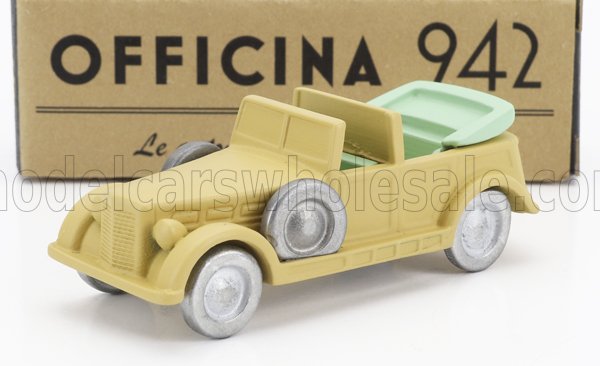 1:76 FIAT 2800 Cmc Torpedo Cabriolet Open (1939), Military Sand - ART4005A