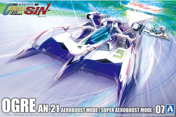 1:24 Сборная модель OGRE AN-21 AEROBOOST Mode/SUPER AEROBOOST Mode - 05909