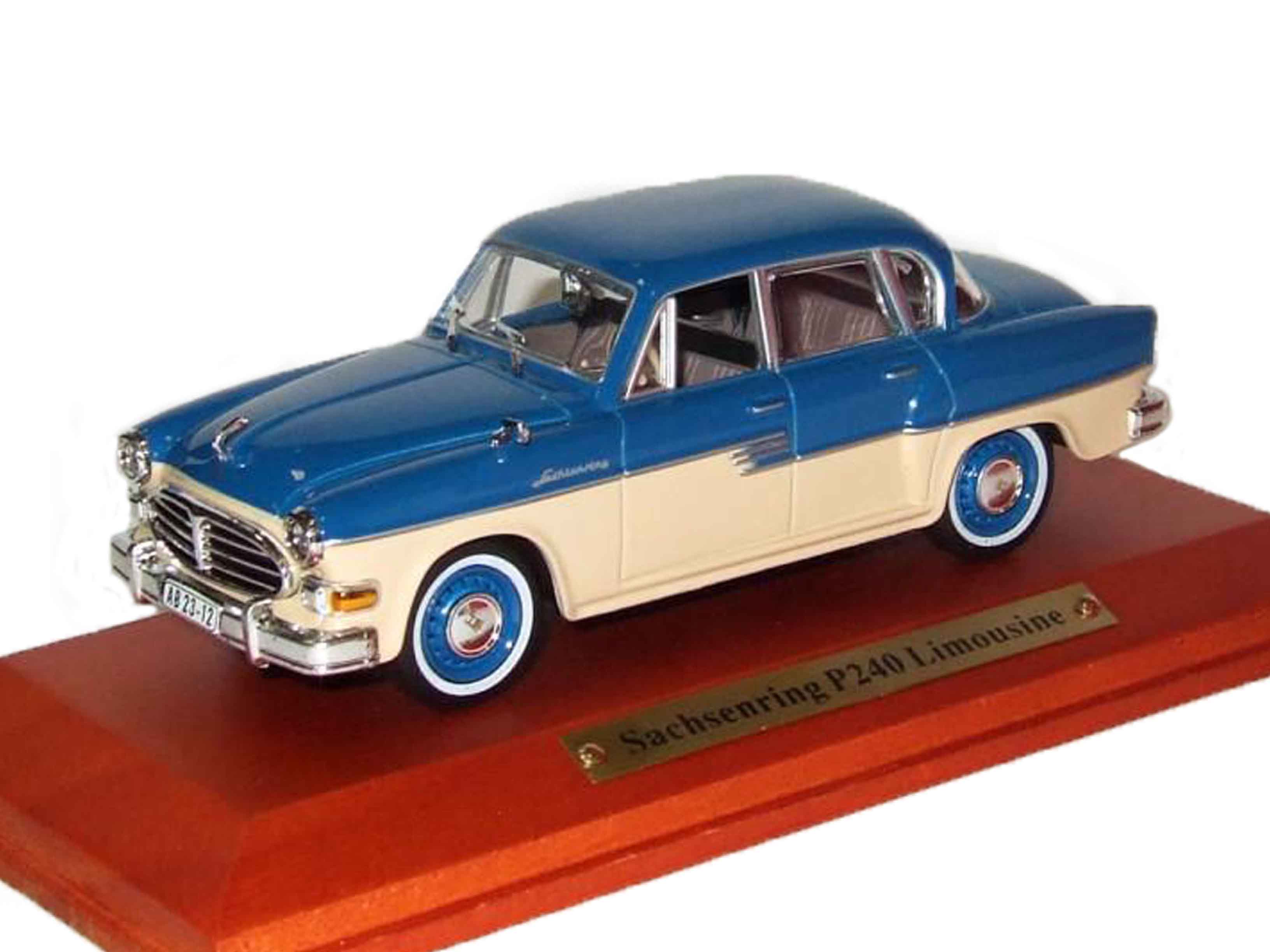 1:43 SACHSENRING P240, blue / beige - 7130108