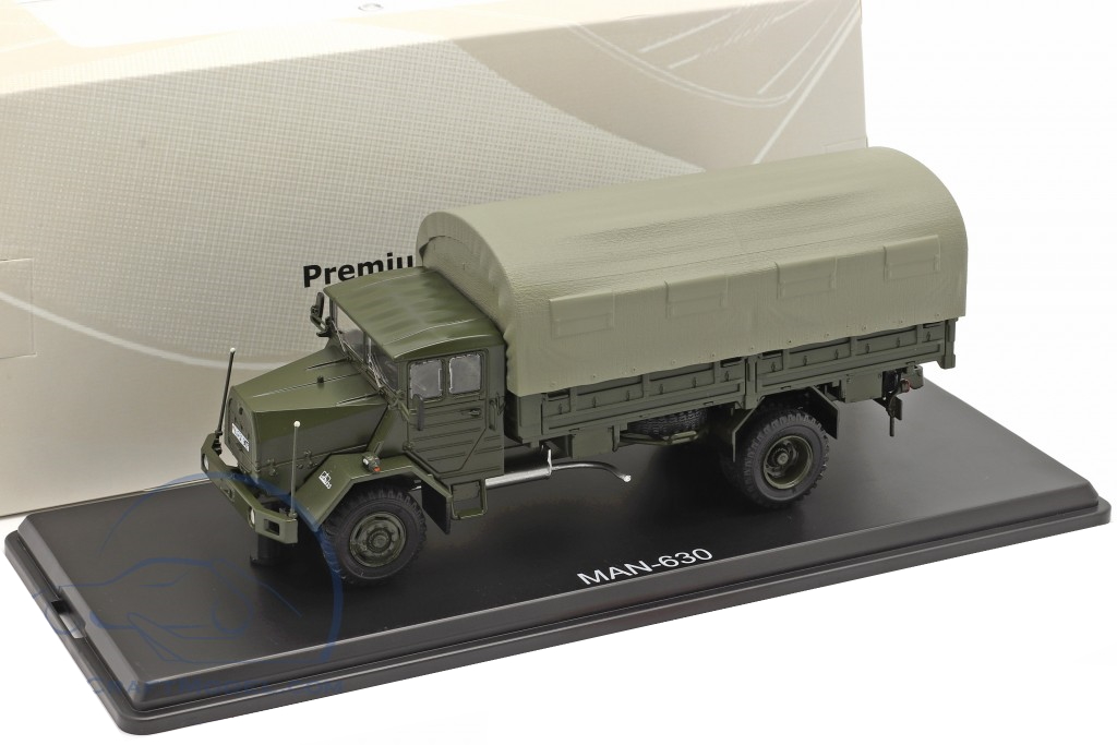1:43 MAN 630 L2A 4x4 'German Bundeswehr' грузовик с тентом 1958 Olive - 47114