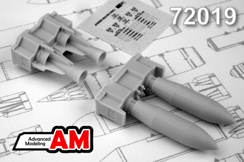 1:72 FAB-500 M-62 HE Fragmentation BoMERCEDES-BENZ (2 pcs.) - AMC72019