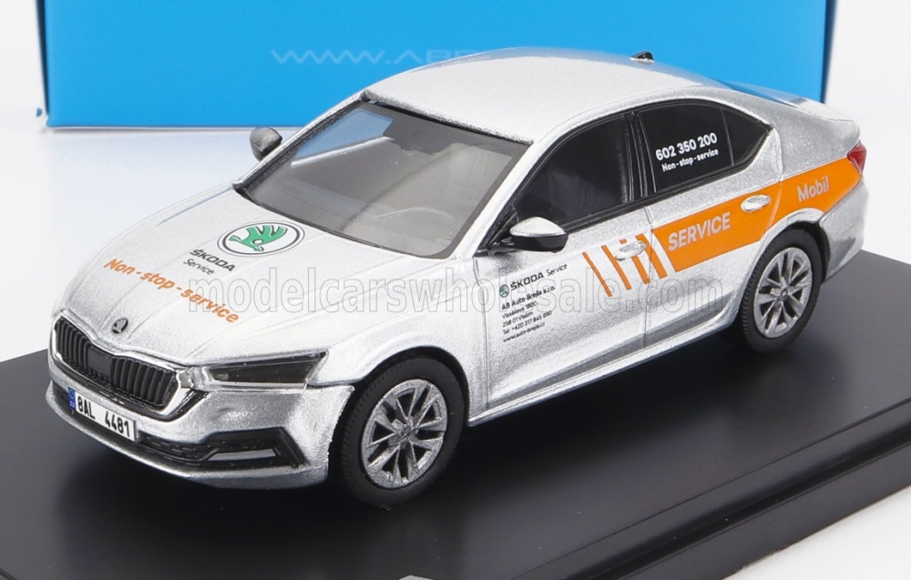 1:43 SKODA Octavia Iv Mobile Service Skoda (2020), silver - 036XE