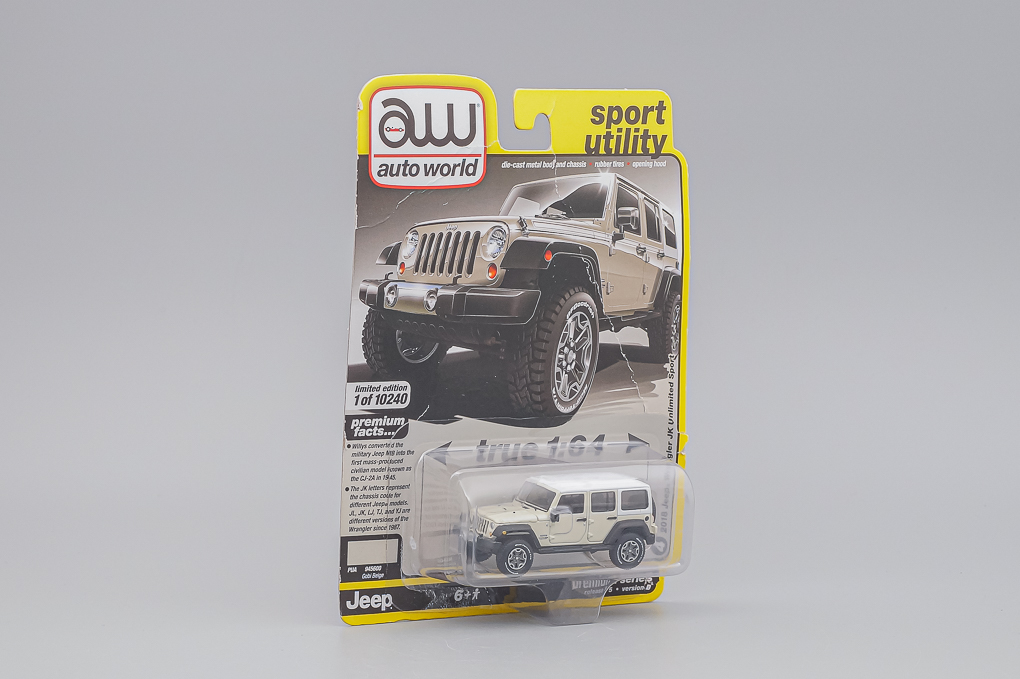1:64 JEEP Wrangler JK Unlimited Sport Hard-Top 2018 - AW64282-X1