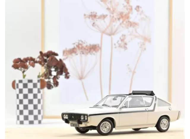 1:18 RENAULT 17 Gordini Cabriolet (1975), white - 185372