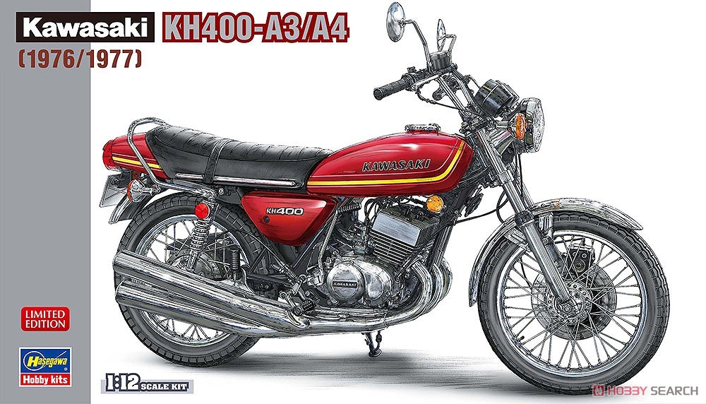 1:12 Сборная модель KAWASAKI Kh400 A3/a4 Motorcycle 1976 - 21754