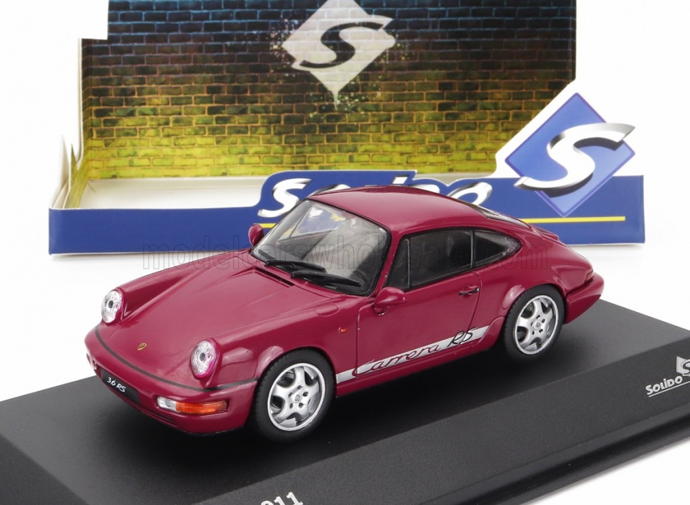 1:43 PORSCHE 911 964 Rs Coupe (1992), Red - 4312902
