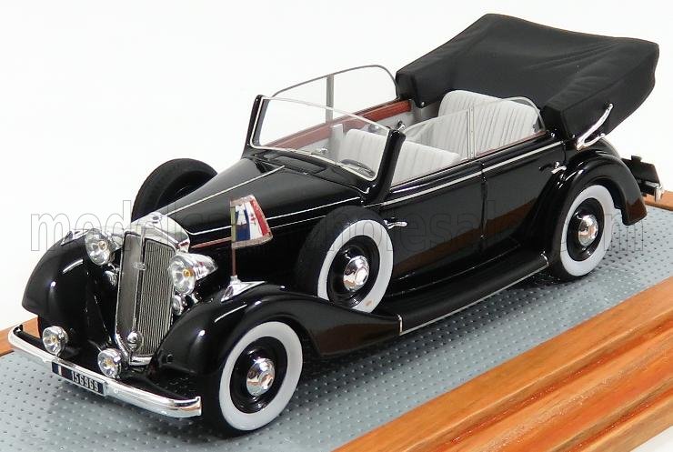 1:43 HORCH 830bl Cabriolet Open (1936) - General De Gaulle, Black - IL43119