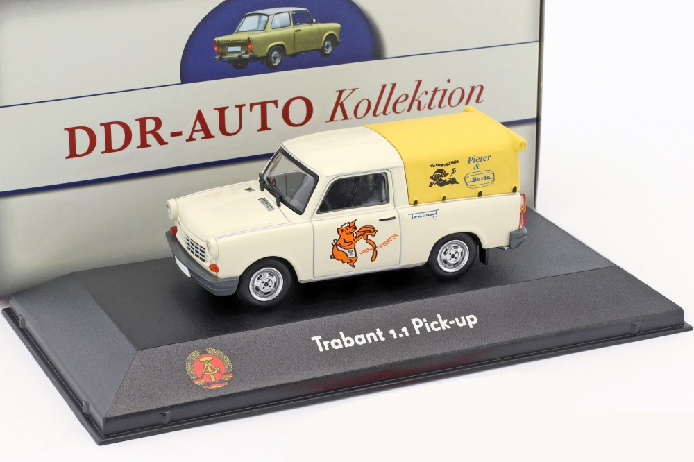 1:43 TRABANT 1.1 Pick-Up Closed 1990 Beige - 7230038