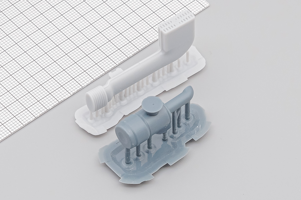 1:35 Водухозаборник и кожух воздушного фильтра Камский грузовик 6460(валенок) - MD5108