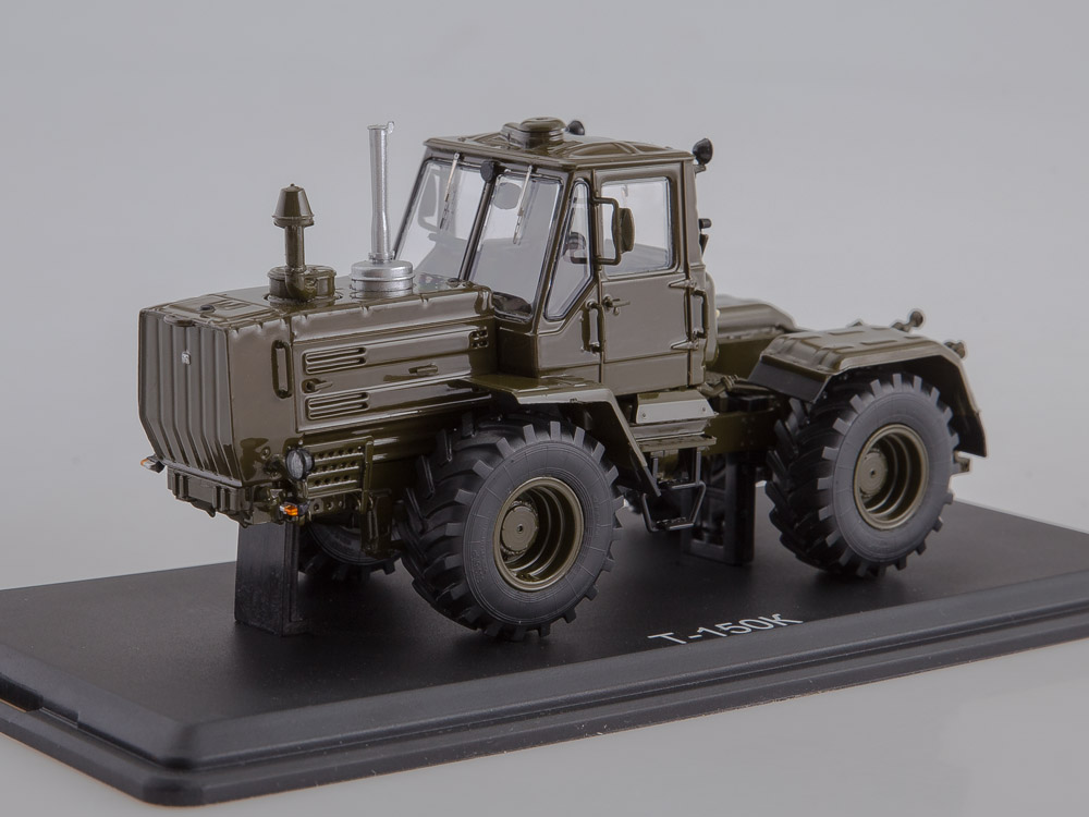 1:43 Трактор Т-150К, хаки - SSM8014