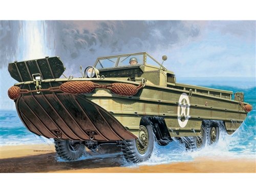 1:72 Сборная модель GMC Dukw Truck Boat Anfibio Military 1944 - 7022