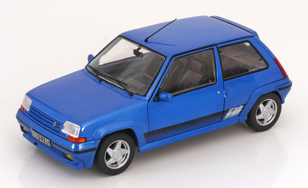 1:18 RENAULT 5 GT Turbo (1989), blue metallic - S1810003