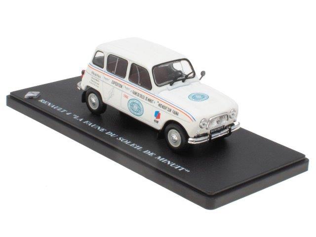 1:43 RENAULT 4 'La Faune Du Soleil De Minuit' (1966), White - R4P077