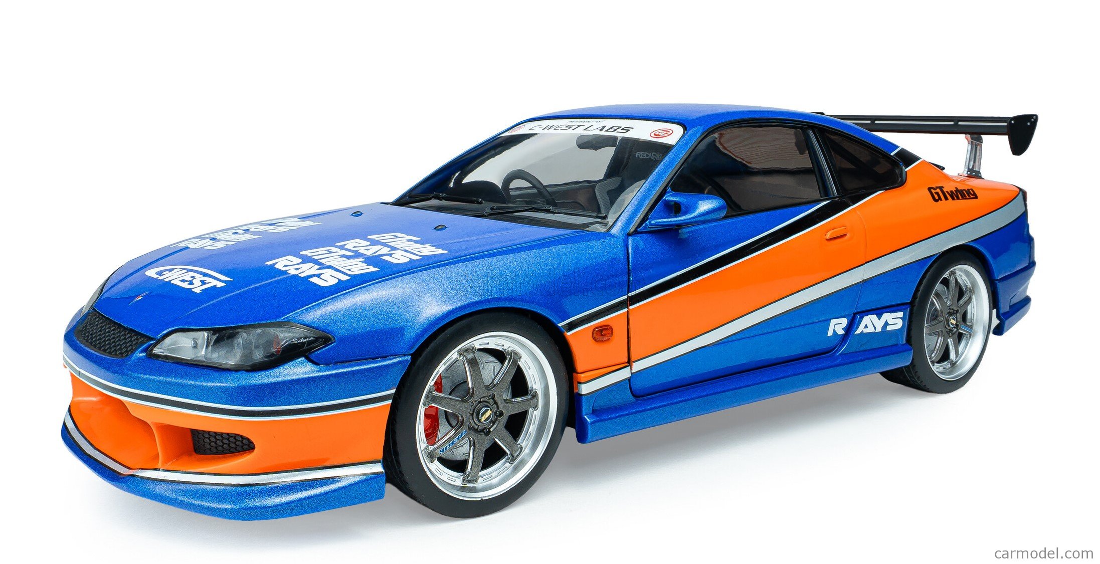 1:18 NISSAN Han's Silver (S15) Spec-s Mona Lisa (1999) - Fast & Furious III Tokyo Drift - S1812205A