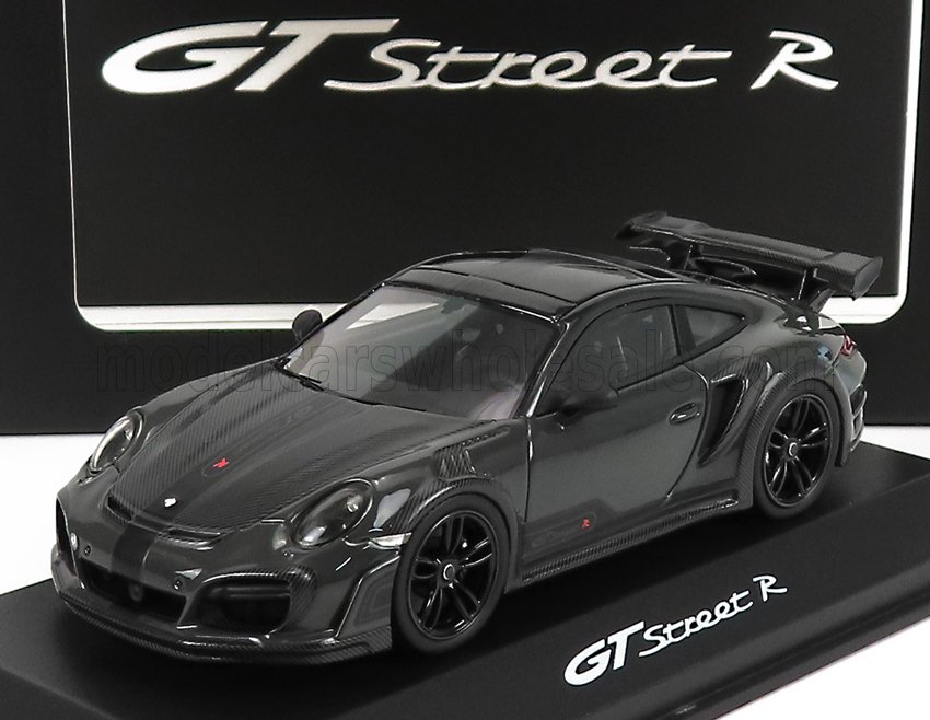 1:43 PORSCHE 911 991-2 Gt Street R Coupe (2017), Dark Grey Carbon - 091.992.143.006