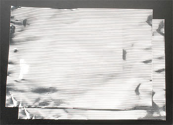 Алюминий 0,05 мм, гофрированный, шаг 4,8 мм, лист 13х18см, 2 шт - KS16134