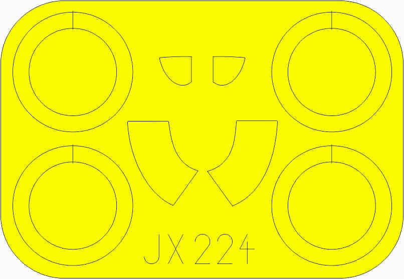 1:32 Маска для И-16 Тип 29 - JX224