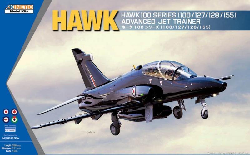 1:32 Сборная модель Hawk 100 Series (100/127/128/155) Advanced Jet Trainer - K3206