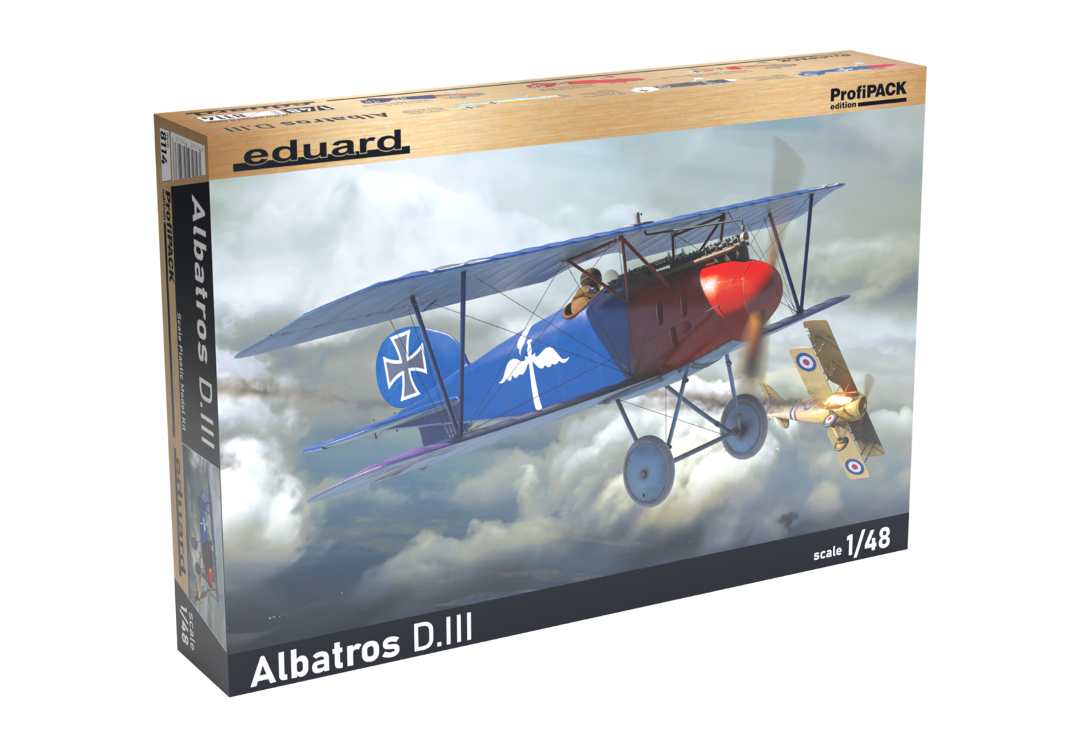 1:48 Сборная модель Albatros D.III - ProfiPACK Edition - 8114