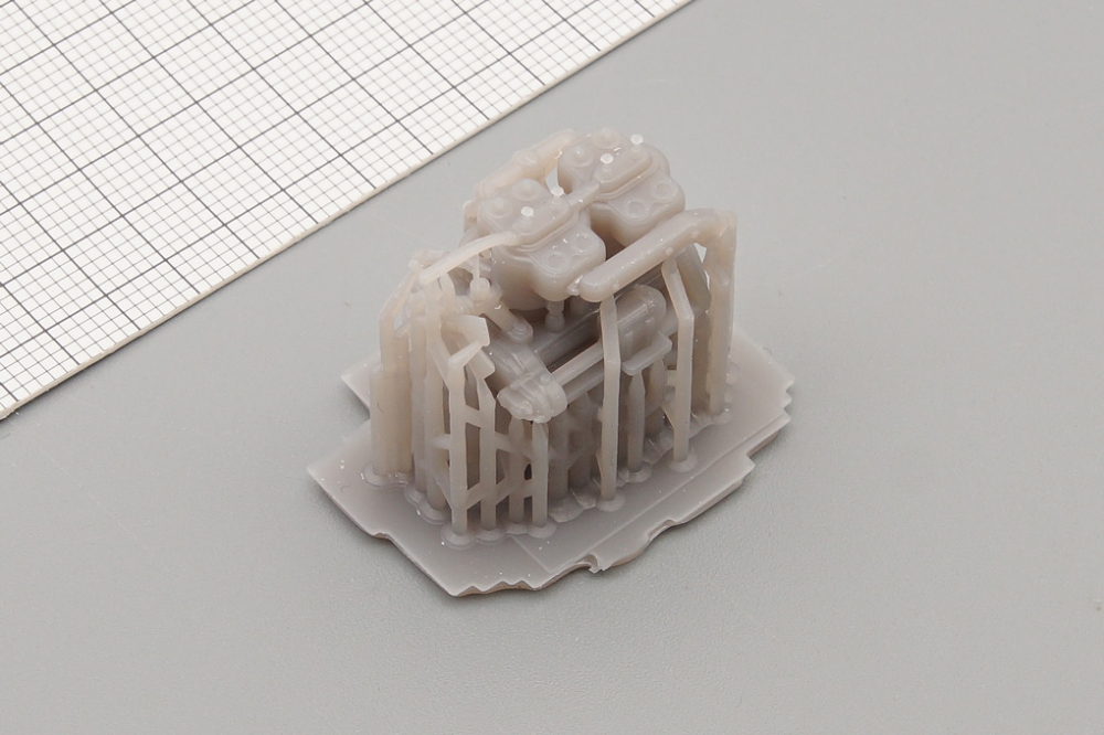 1:43 Набор для конверсии двигательль Руссо-Балт 3D - vm199