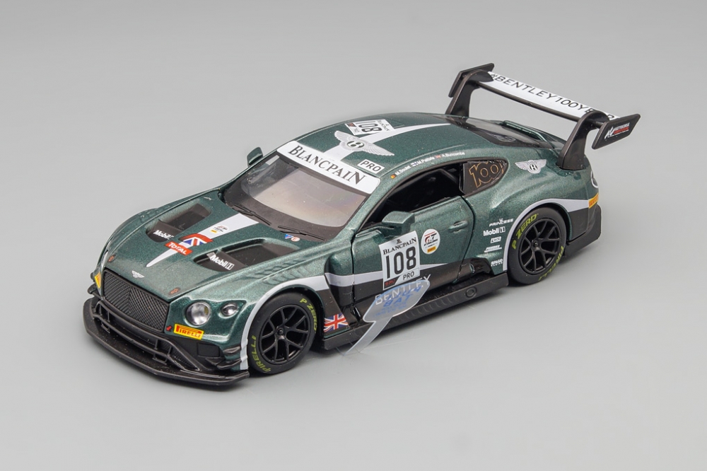 1:32 BENTLEY Continental GT3 #108 M.Soulet, M.Palttala, A.Buncombe, green - 664998/71373-2