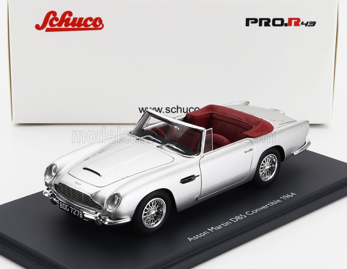 1:43 ASTON MARTIN Db5 Volante Cabriolet Open (1964), Silver - 450935900