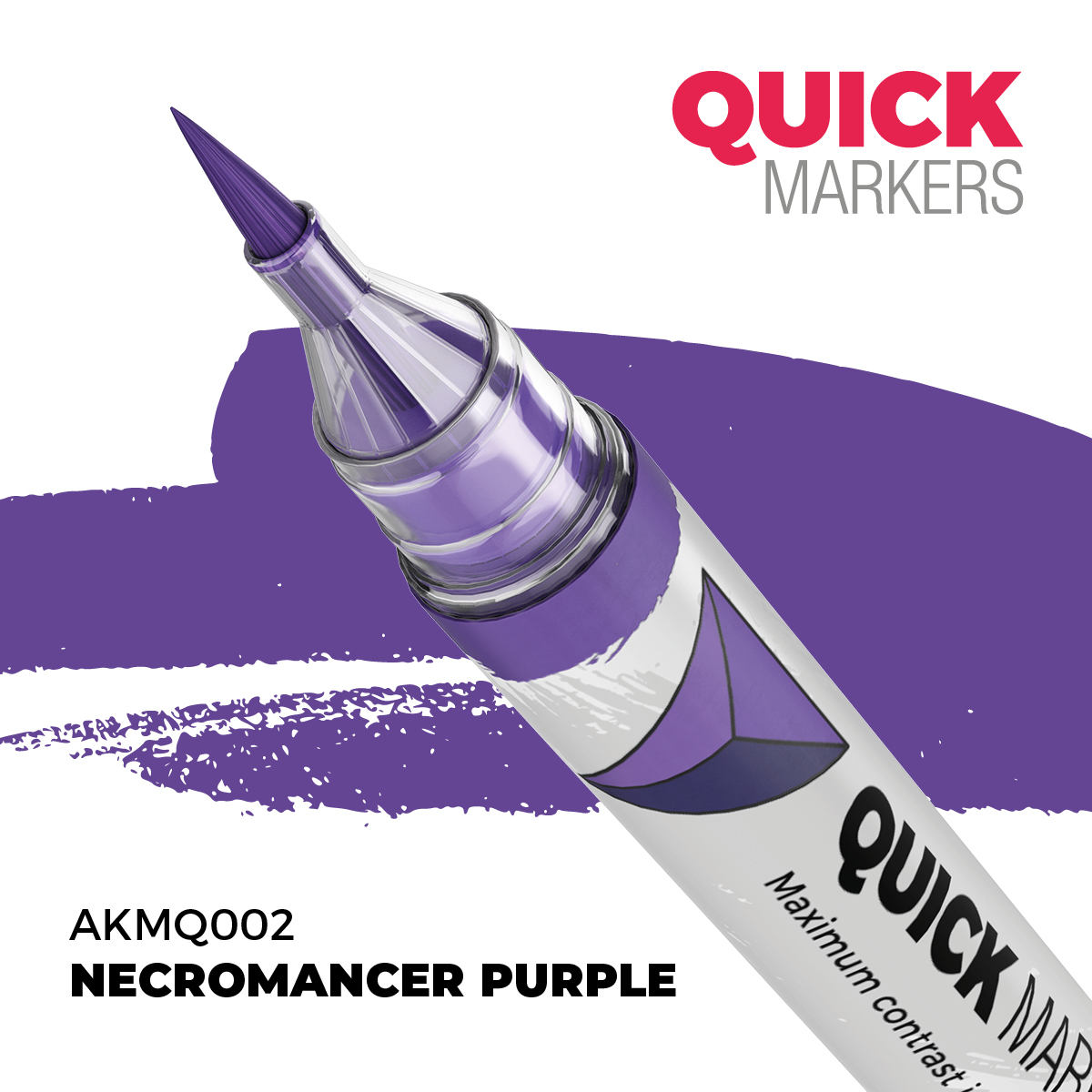 Маркер QUICK MARKER - Фиолетовый некроманта / Necromancer Purple - AKMQ002