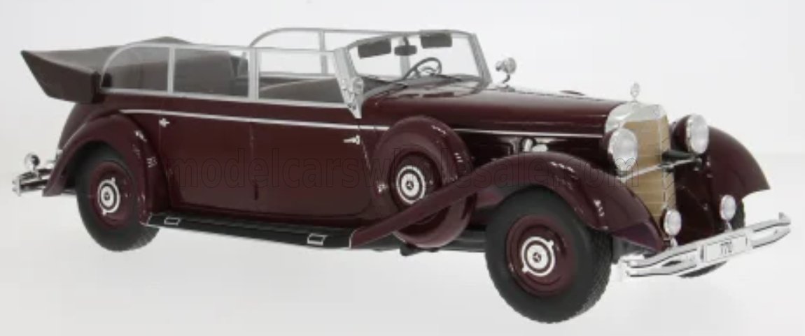 1:18 MERCEDES-BENZ 770K (W150) Cabriolet Open (1938), dark red - MCG18665