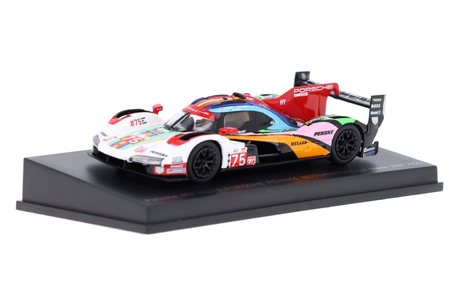 1:64 PORSCHE 963 9rd 4.6l Turbo V8 Team Porsche Penske Motorsport №75 24h Le Mans (2023) Felipe Nasr - Mathieu Jaminet - Nick Tandy, Various - Y303