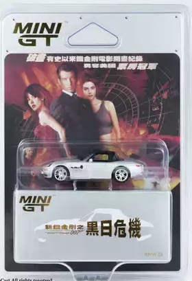 1:64 BMW Z8 'The World Is Not Enough' (China Poster) - MGT00906-007TCH